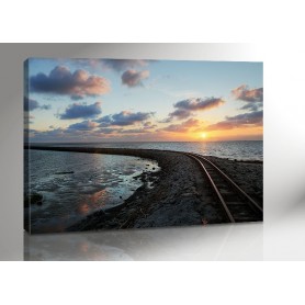 Nordsee Sunset 140 x 100 cm
