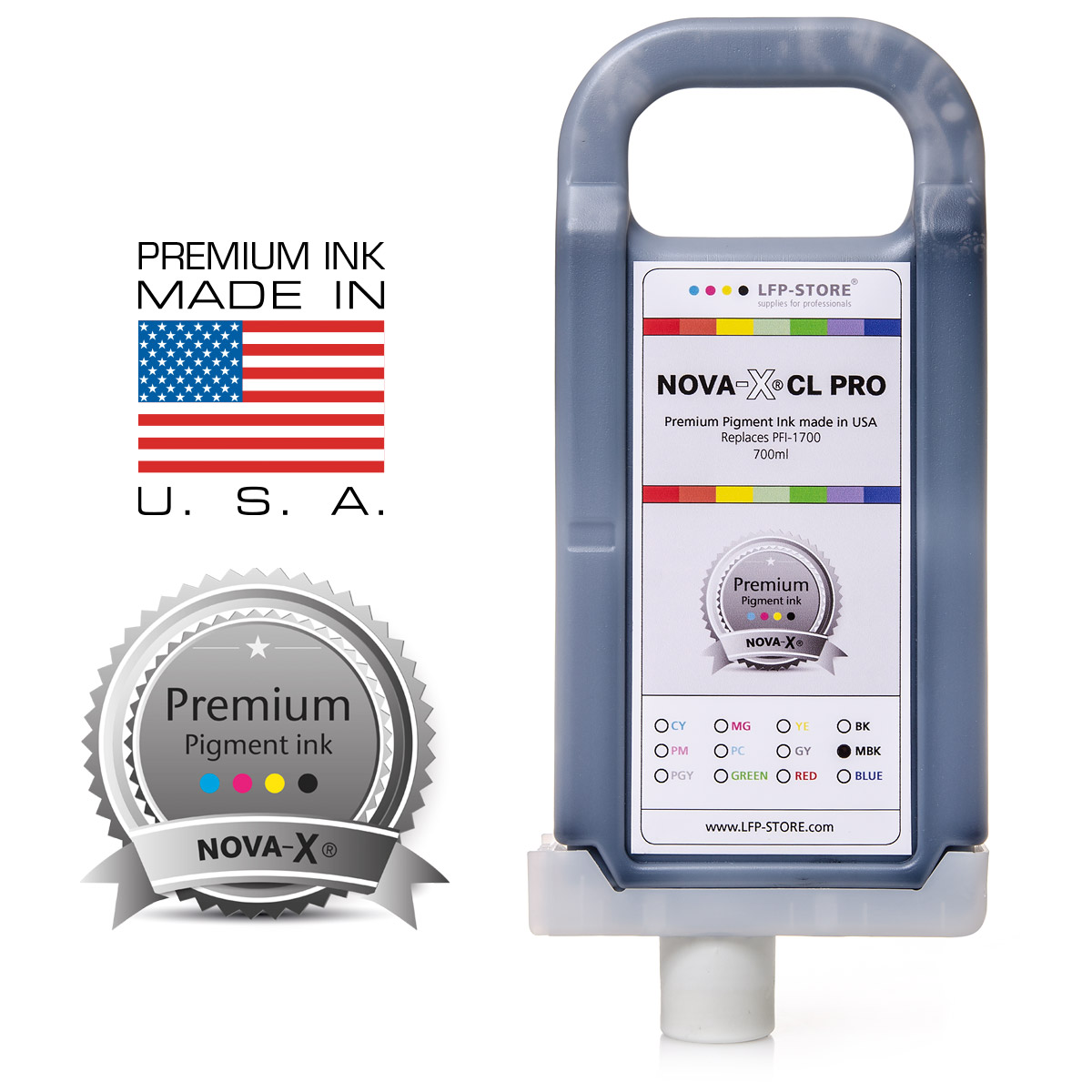 PFI-706 | NOVA-X® CL PRO | Premium pigment ink for Canon® IPF 8400/s | 9400/s