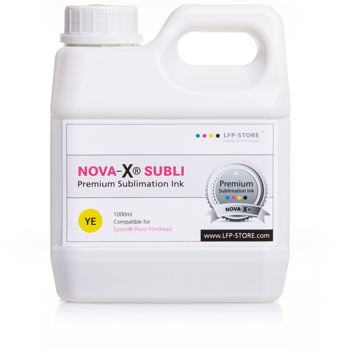 1L | NOVA-X® Sublimationstinte für Transferdruck | T-Shirt | Keramik | Holz etc