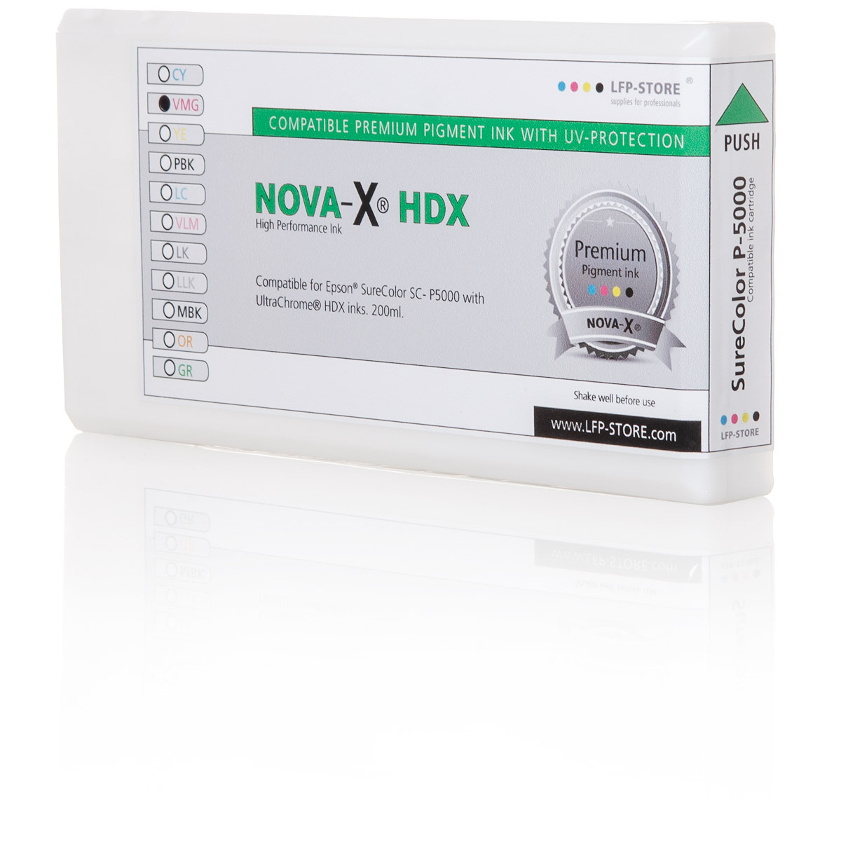 Tintenpatrone NOVA-X® HDX | kompatibel für Epson® SureColor SC P5000 | 200ml