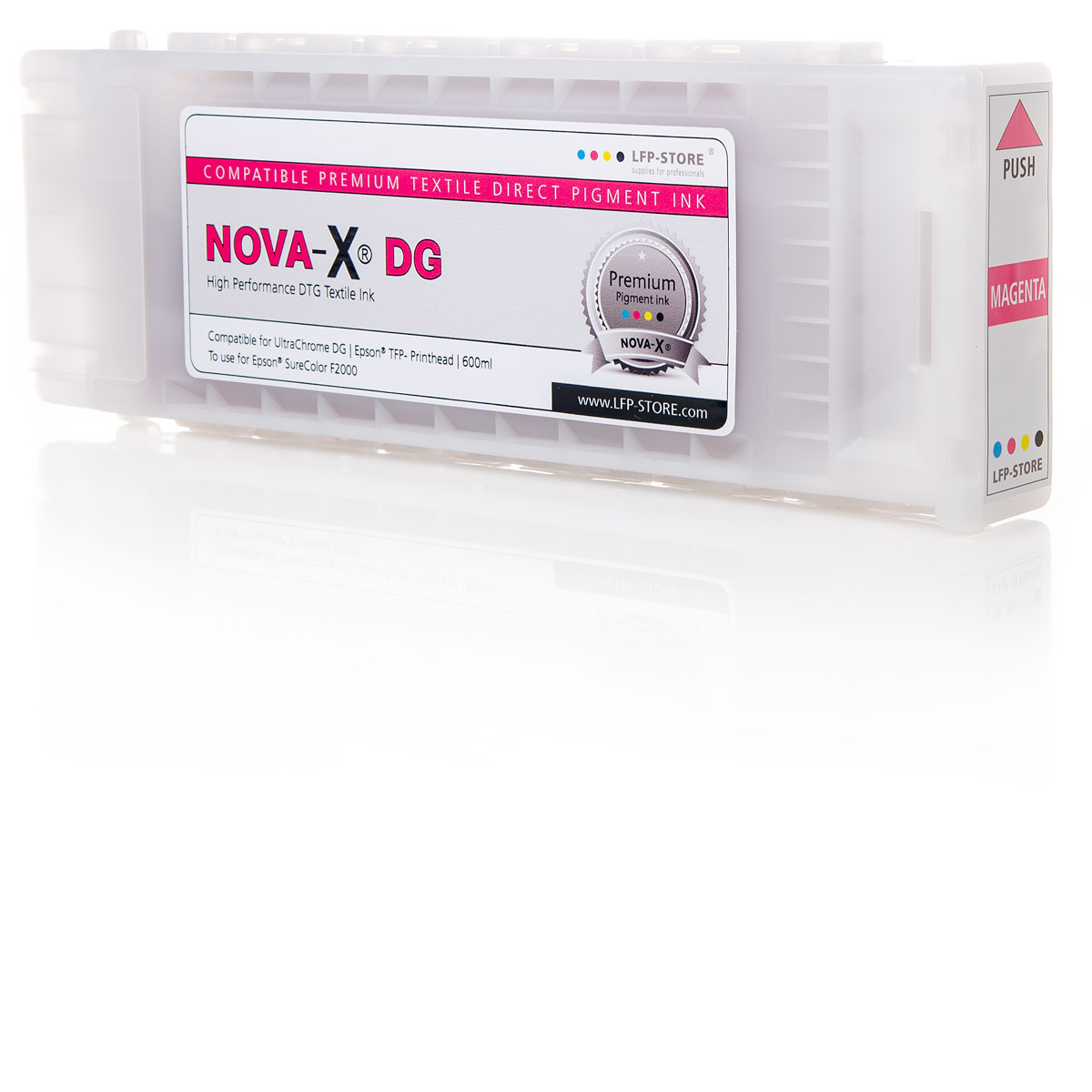 Tintenpatrone NOVA-X® DG | kompatibel für Epson SureColor SC- F2000, F2100 | 600ml
