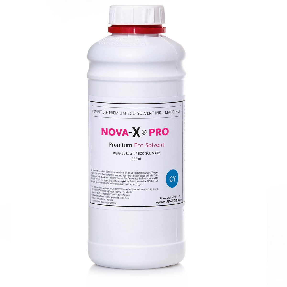 1L NOVA-X® PRO SS21 Tinte für Mimaki® JV33|CJV30|JV5 OEM Farbanpassung