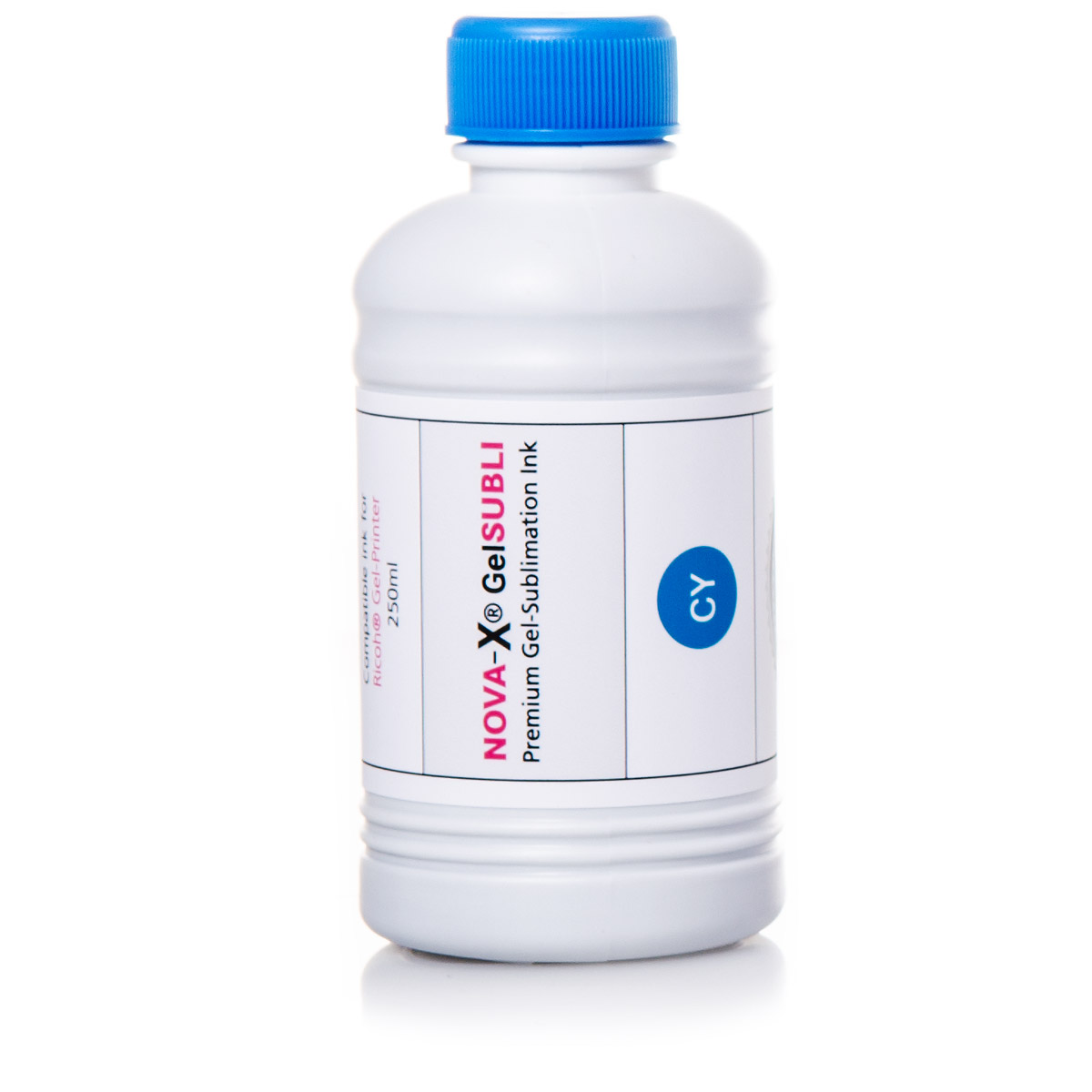 250ml | NOVA-X® GelSUBLI | Gel-Sublimationstinte für Ricoh® Geldrucker