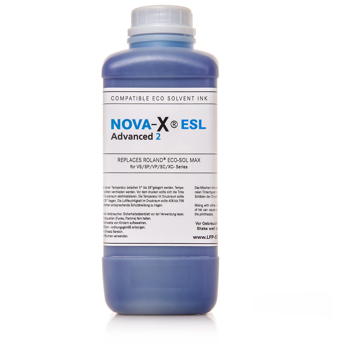 1L NOVA-X® ESL ADVANCED II | Eco Solvent Tinte | Roland® Eco-Sol-MAX kompatibel